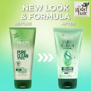 Garnier Fructis Style Pure Clean Styling Gel 6.8 Fl Oz, 1 Count